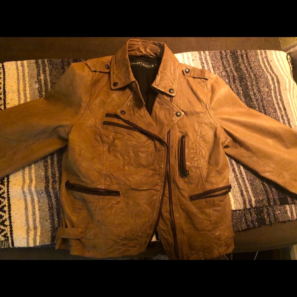 Levi’s “Capital E” Brown Leather jacket